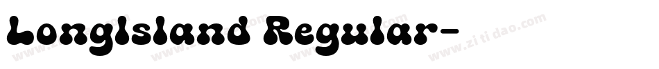 LongIsland Regular字体转换